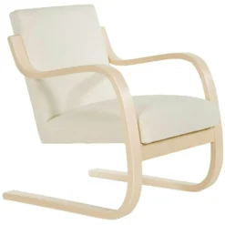 402 Fåtölj, Linne Beige