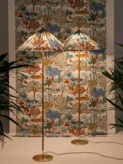 GUBI Golvlampor-9602 Golvlampa, Bambu