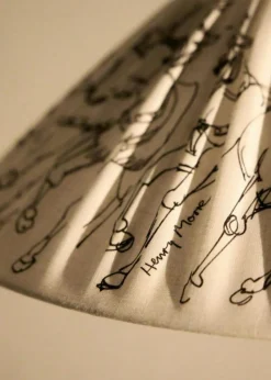 GUBI Golvlampor-9602 Golvlampa, Bambu