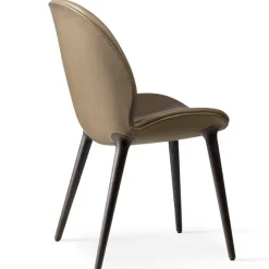 Vipp Stolar-462 Lodge Stol, Lackerad Mörk Ek / Cloud 00258