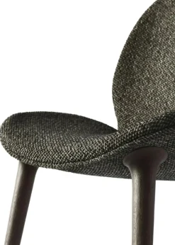 Vipp Stolar-462 Lodge Stol, Lackerad Mörk Ek / Cloud 00258