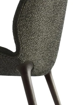 Vipp Stolar-462 Lodge Stol, Lackerad Mörk Ek / Cloud 00258