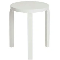 60 Pall, Björk / Vit Laminat