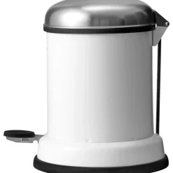 Vipp Papperskorgar & Pedalhinkar-13 Pedalhink Vit, 4 L