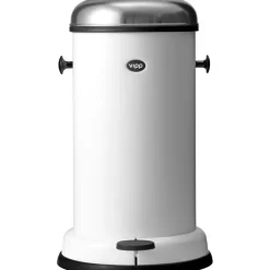 Vipp Papperskorgar & Pedalhinkar-13 Pedalhink Vit, 4 L