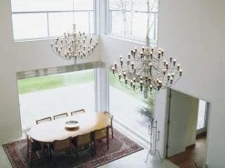 2097/50 Sarfatti Ljuskrona LED, Krom