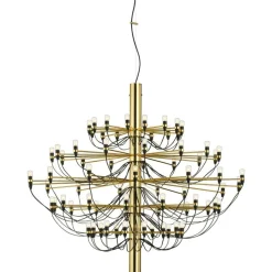 Flos Ljuskronor & Takkronor|Pendellampor-2097/75 Sarfatti Ljuskrona LED, Krom