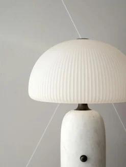 592 Sculpture Bordslampa Ø36 cm, Vit