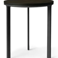 Vipp Sidobord & Avlastningsbord-421 Sidobord Ø40 cm, Mörk Ekfanér