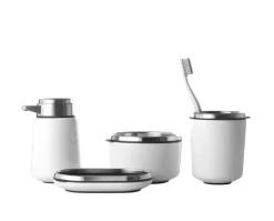 9 Tvålpump, Rostfritt Stål