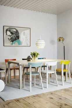 Artek Golvlampor-A808 Golvlampa, Polerad Mässing