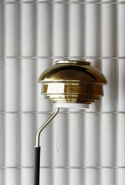Artek Golvlampor-A808 Golvlampa, Polerad Mässing