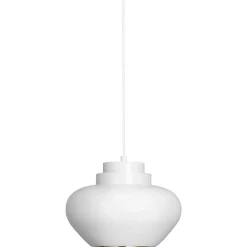 Artek Pendellampor-A333 Turnip Pendel Gjord av mässing, Gjord av stål, Vit / Mässing