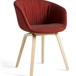 AAC 23 Soft Stol, Vattenbaserad Lackad Ek / Remix 662 Red