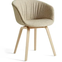 AAC 23 Soft Stol, Vattenbaserad Lackad Ek / Remix 662 Red