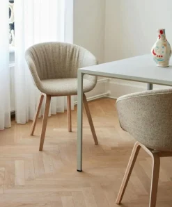 AAC 23 Soft Stol, Vattenbaserad Lackad Ek / Remix 662 Red