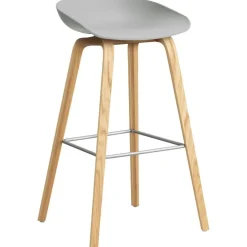 AAS 32 2.0 Barstol 75 cm, Lackad Ek / Svart