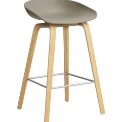 AAS 32 2.0 Barstol 75 cm, Lackad Ek / Svart