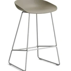 AAS 38 2.0 Barstol 65 cm, Rostfritt Stål / Svart