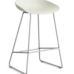 AAS 38 2.0 Barstol 65 cm, Rostfritt Stål / Svart