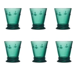 La Rochere Dricksglas-Abeille Dricksglas 6-pack, Smaragd