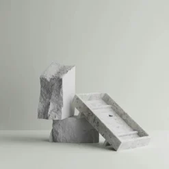 ABENTO Marble Bricka 30x18 cm, Nimbus