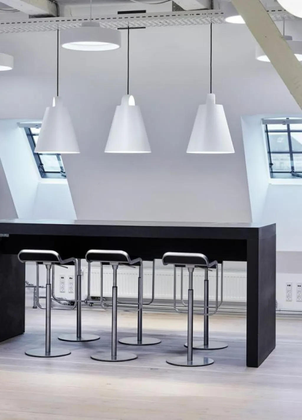 Louis Poulsen Fönsterlampor|Pendellampor-Above Pendel 175 mm, Vit