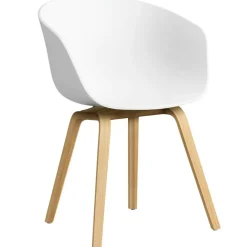 ACC 22 2.0 Karmstol, Lackerad Ek / Svart