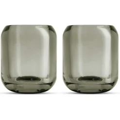 Acorn Ljuslykta 2-pack, Stone