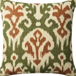 Adi Kuddfodral 50x50 cm, Dusty Blue / Ruby