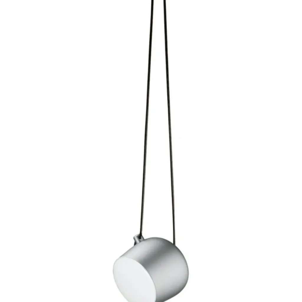 Flos Fönsterlampor|Pendellampor-Aim Small Pendel, Ivy Anodized