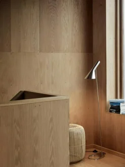 AJ Golvlampa, Svart / Mässing