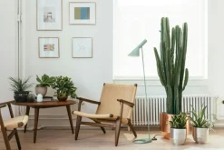 AJ Golvlampa, Svart / Mässing