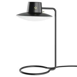 Louis Poulsen Sänglampor|Skrivbordslampor-AJ Oxford Bordslampa 410 mm, Opal / Svart