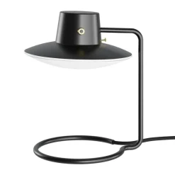 Louis Poulsen Sänglampor|Skrivbordslampor-AJ Oxford Bordslampa 410 mm, Opal / Svart