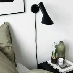 Louis Poulsen Sänglampor|Vägglampor-AJ Vägglampa, Svart