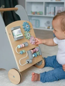 Barn Jabadabado Leksaker-Aktivitetsvagn Teddy