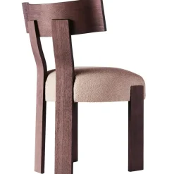 Dusty Deco Stolar-Alba Stol, Ek / Bouclé Sand