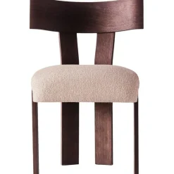 Dusty Deco Stolar-Alba Stol, Ek / Bouclé Sand