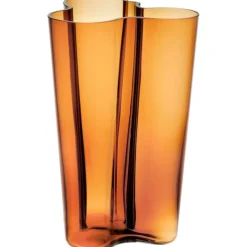 Iittala Vaser-Alvar Aalto Vas 25,1 cm, Koppar