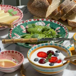 Piccola Home Assietter-Amalfi Salladstallrik 20 cm, Grön