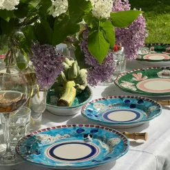 Piccola Home Assietter-Amalfi Salladstallrik 20 cm, Grön