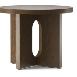 Audo Copenhagen Sidobord & Avlastningsbord-Androgyne Sidobord Ø50 cm, Naturlig Ek / Naturlig Ek