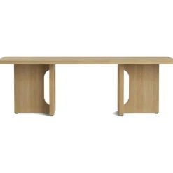 Audo Copenhagen Soffbord-Androgyne Soffbord, Ek / Calacatta Viola