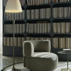 Angelo Stone Golvlampa, Champagne