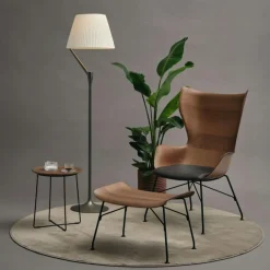 Angelo Stone Golvlampa, Champagne