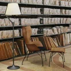 Angelo Stone Golvlampa, Champagne