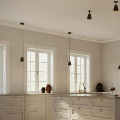 Nuura Fönsterlampor|Pendellampor-Anoli Spot Pendel, Vit / Nordic Gold