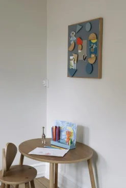 Barn Nofred Barnrumsdekoration-Anslagstavla Magnetisk 51,2x51,2 cm, Blå