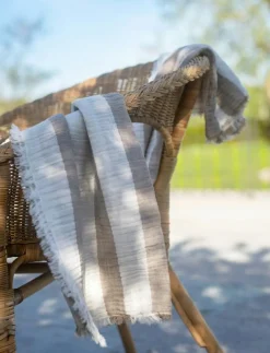 Antibes Pläd 130x170 cm, Silence